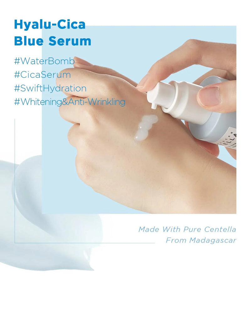 SKIN1004 Madagascar Centella Hyalu-Cica Blue Serum 50ml SKIN1004