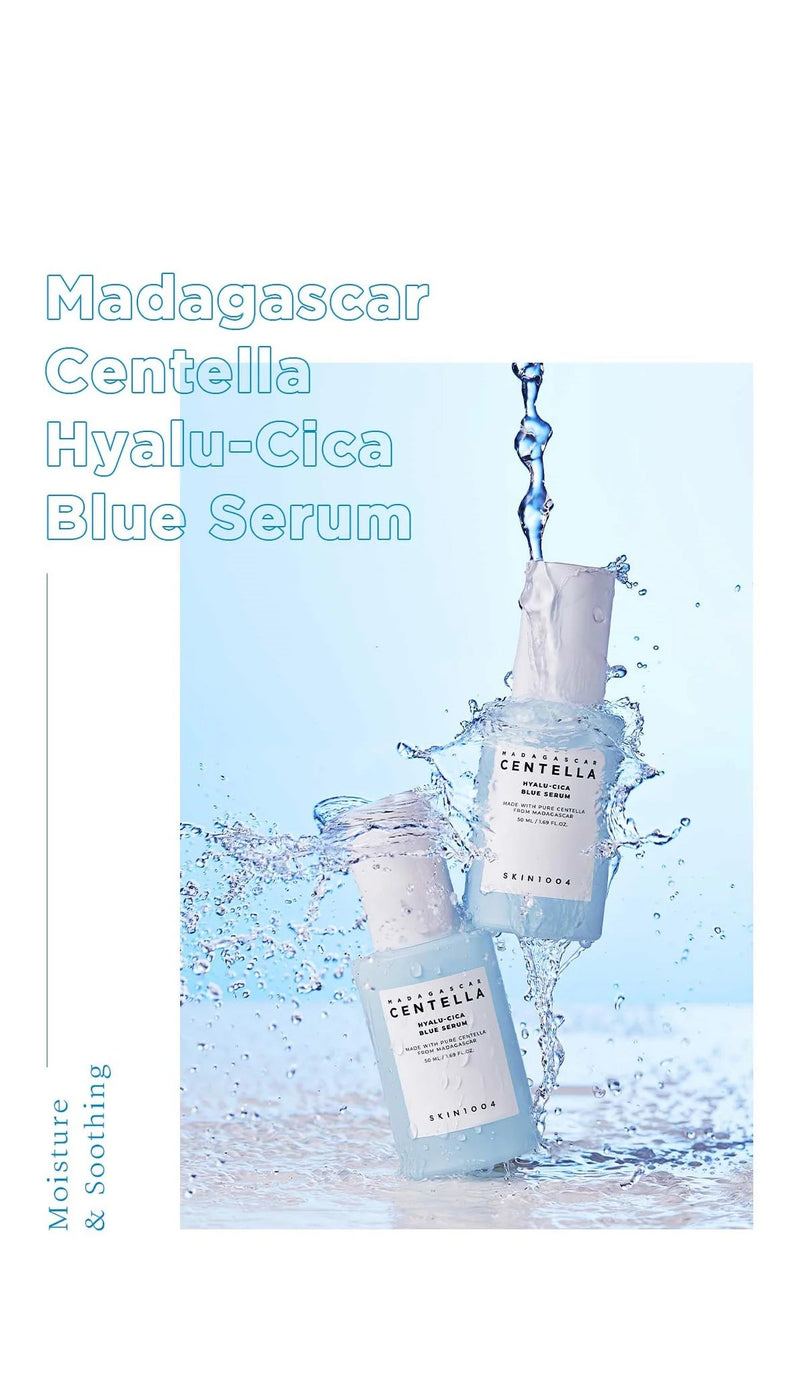 SKIN1004 Madagascar Centella Hyalu-Cica Blue Serum 50ml SKIN1004