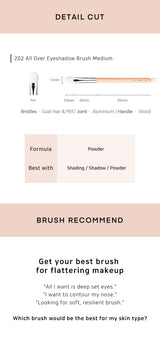 THE TOOL LAB 202 All Over Eyeshadow Medium THE TOOL LAB