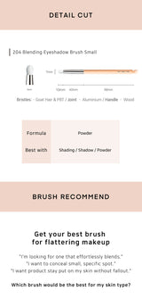 THE TOOL LAB 204 Blending Eyeshadow Small THE TOOL LAB