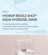 VT COSMETICS HYDROP REEDLE SHOT 100hL 2 STEP MASK VT COSMETICS