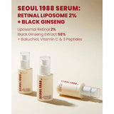 K-SECRET SEOUL 1988 Retinal Liposome 2% + Black Ginseng Serum K-SECRET