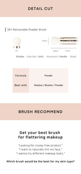 THE TOOL LAB 301 Retractable Powder THE TOOL LAB