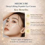 Medicube Deep Lifting Peptide Eye Cream For Face medicube