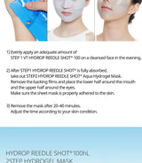VT COSMETICS HYDROP REEDLE SHOT 100hL 2 STEP MASK VT COSMETICS