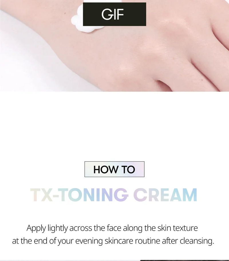VT COSMETICS TX-TONING CREAM VT COSMETICS