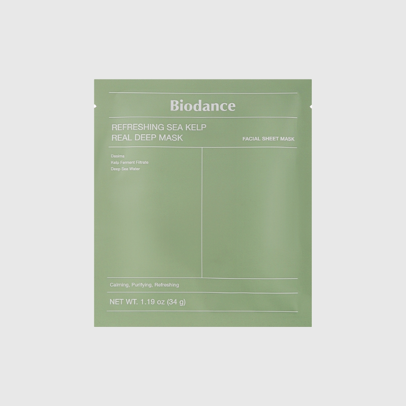Biodance Refreshing Sea Kelp Real Deep Mask (1 unidad) Biodance