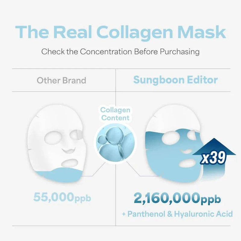 SUNGBOON EDITOR Deep Collagen Hyalu-B5 Hydrating Mask SUNGBOON EDITOR