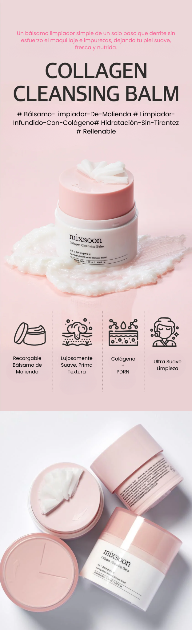 mixsoon Collagen Cleansing Balm (Refill) MIXSOON