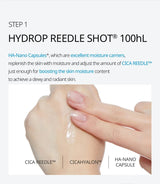 VT COSMETICS HYDROP REEDLE SHOT 100hL 2 STEP MASK VT COSMETICS