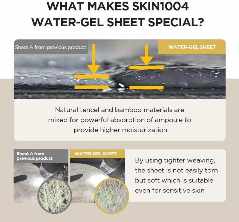 SKIN1004 Madagascar Centella Watergel Sheet Ampoule Mask 25ml x 5ea SKIN1004