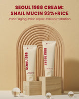 K-SECRET SEOUL 1988 Snail Mucin 93% + Rice Cream K-SECRET