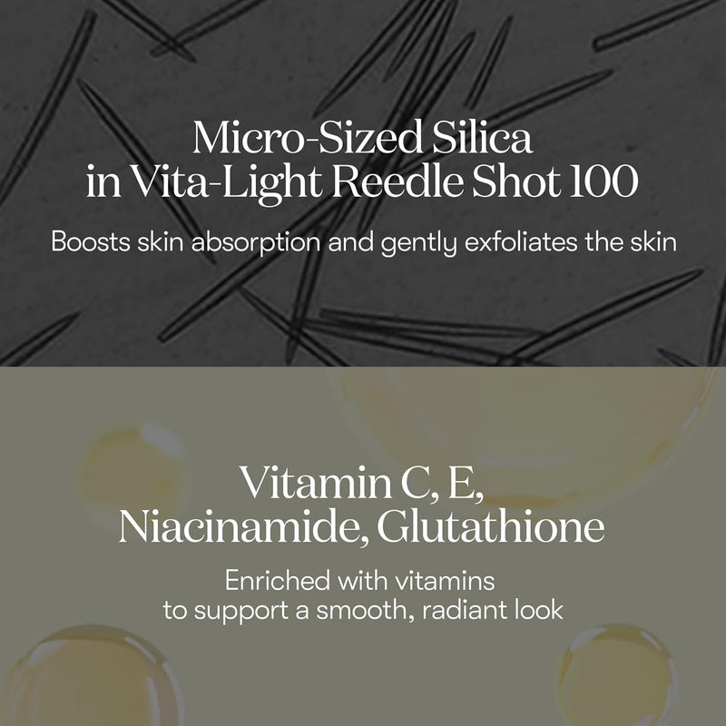 VT COSMETICS VITA-LIGHT REEDLE SHOT 100 2STEP HYDROGEL MASK VT COSMETICS