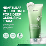 Anua Heartleaf Quercetinol Pore Cleansing Foam Anua