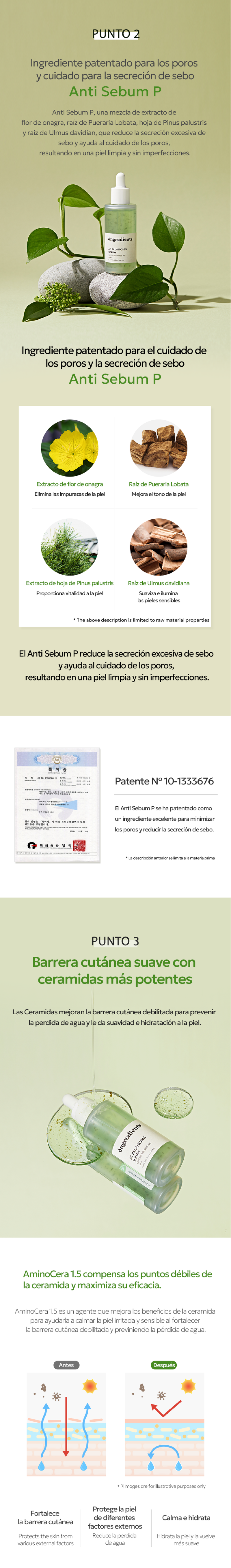 ongredients Set Antiacné STORE K BEAUTY