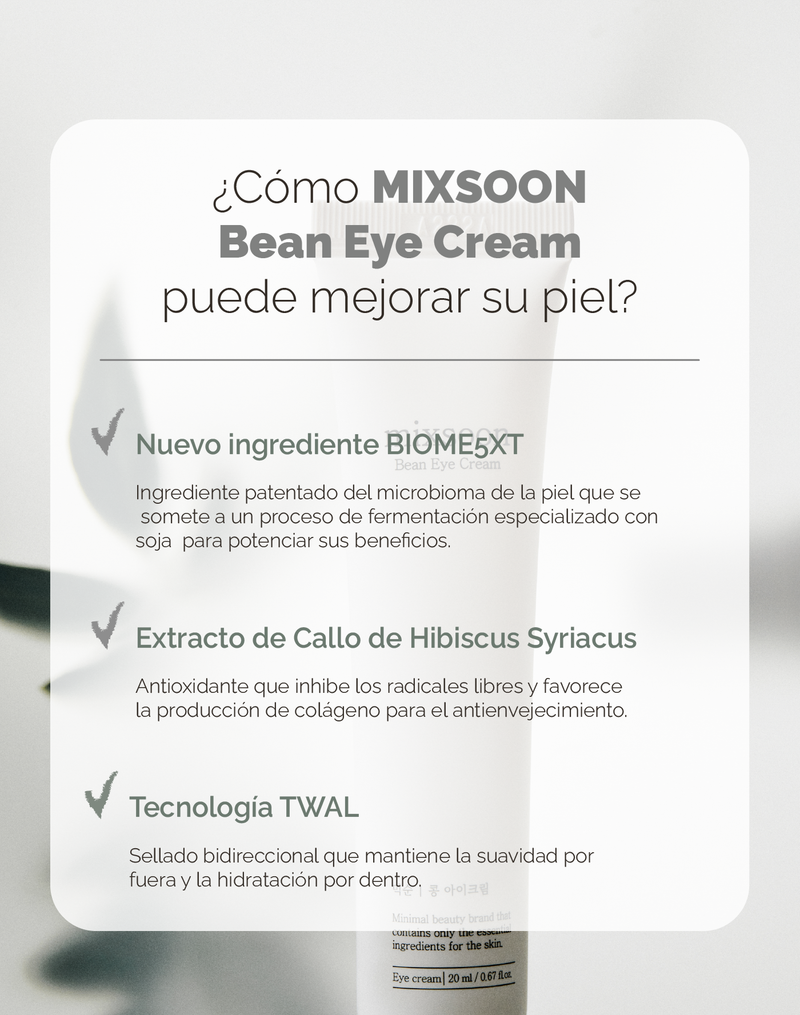 mixsoon Bean Eye Cream MIXSOON