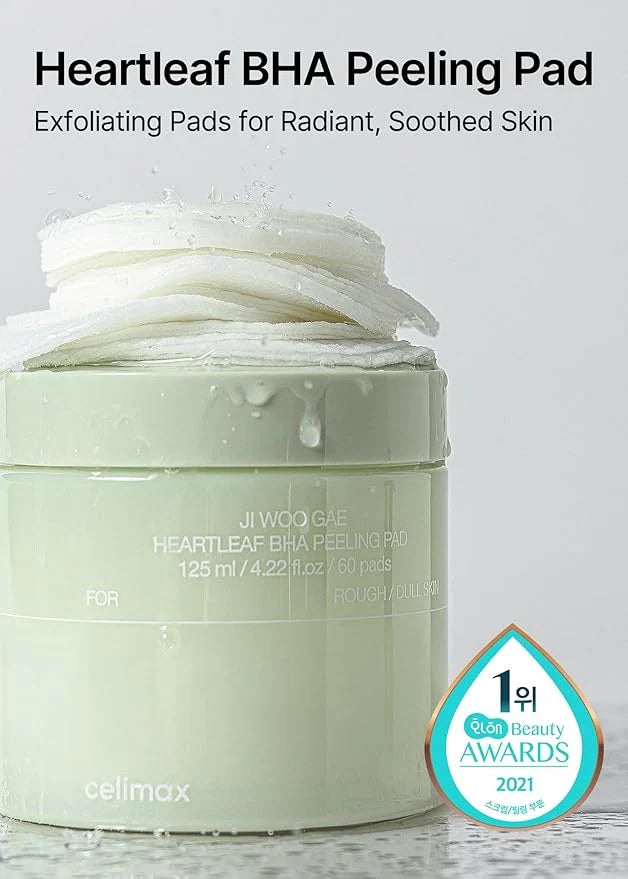 celimax Ji Woo Gae Heartleaf BHA Peeling Pad celimax