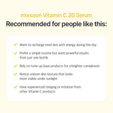 mixsoon Vitamin C 20 Serum MIXSOON