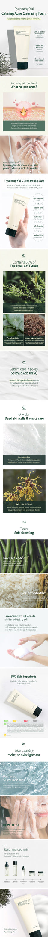 Pyunkang Yul Calming Acne Cleansing Foam PYUNKANG YUL