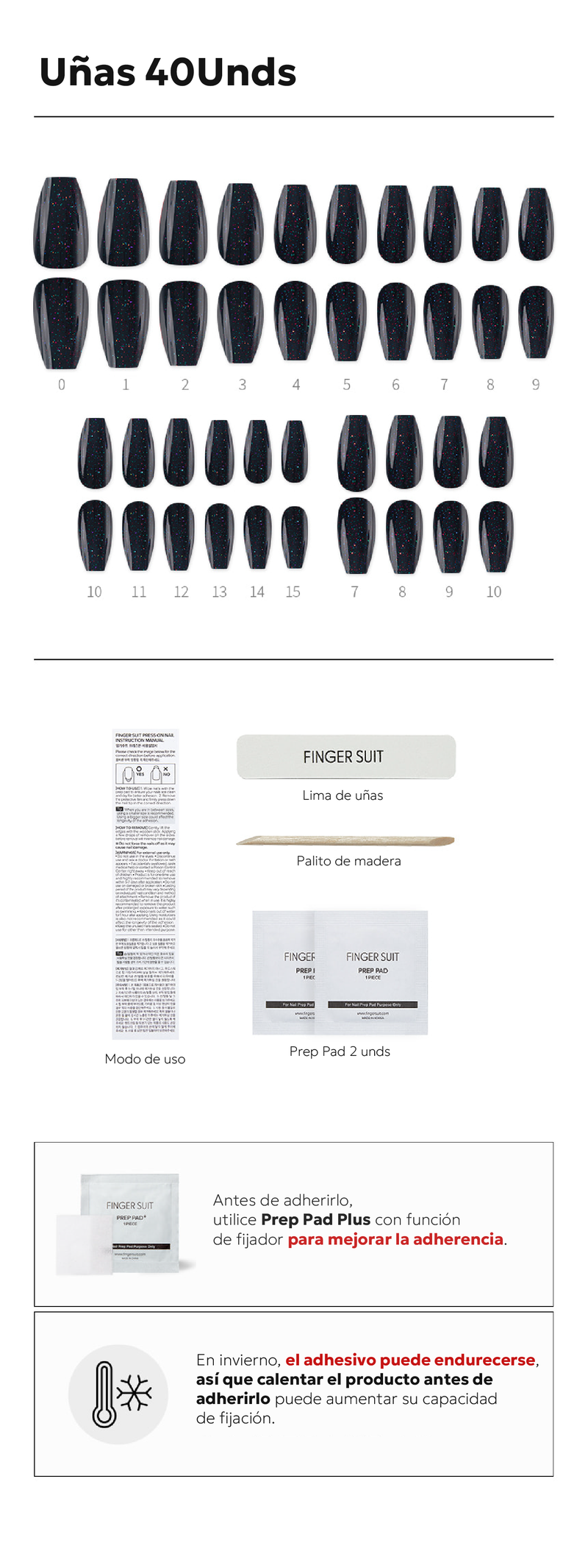 FINGER SUIT MIDNIGHT GIFT STORE K BEAUTY