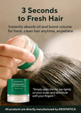 AROMATICA Rosemary Dry Shampoo Powder AROMATICA
