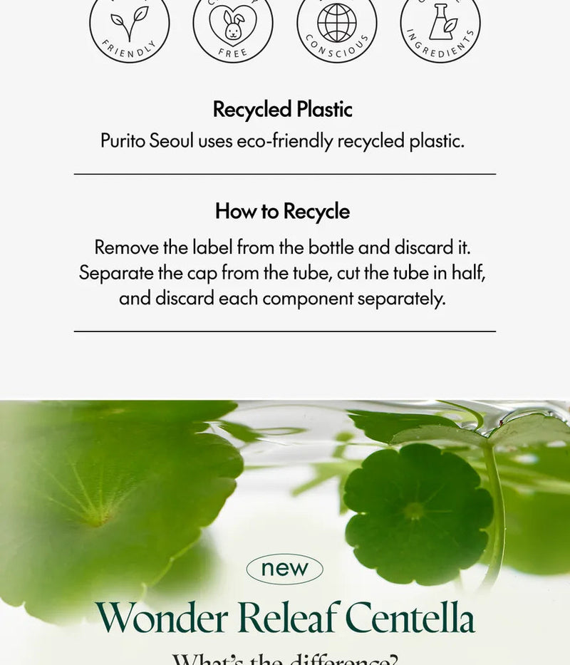Purito Seoul Wonder Releaf Centella Mini Kit Unscented Purito Seoul