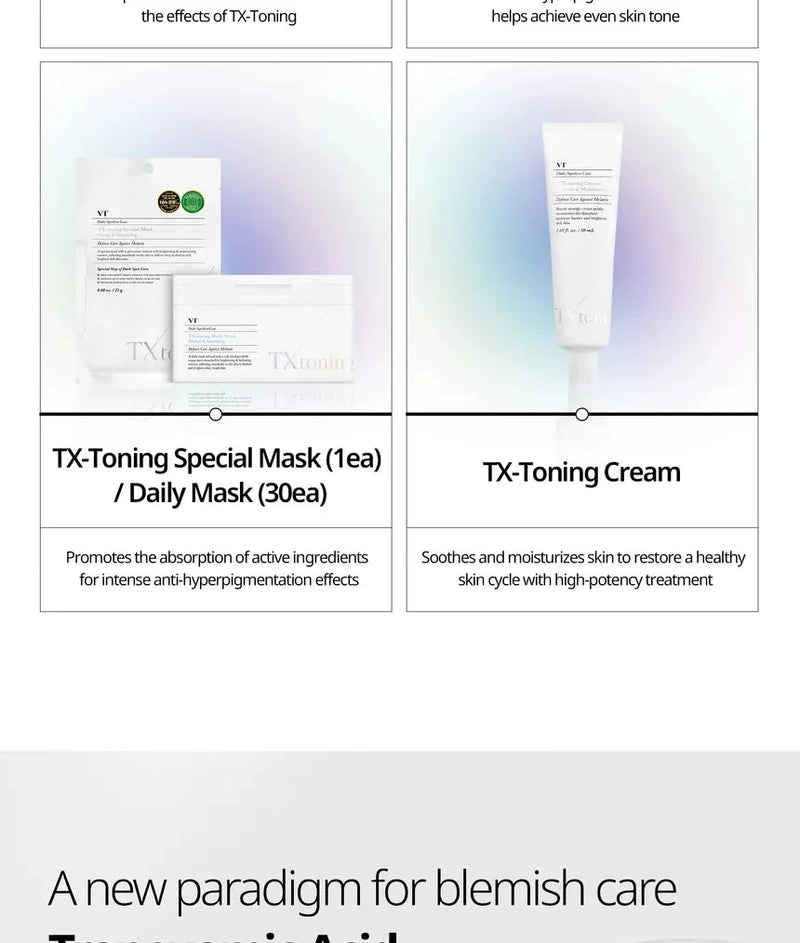 VT COSMETICS TX-TONING SPECIAL MASK VT COSMETICS