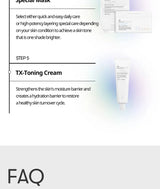VT COSMETICS TX-TONING SPECIAL MASK VT COSMETICS