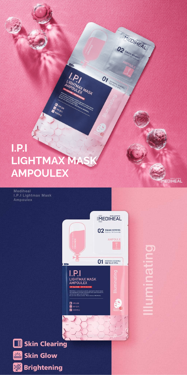 MEDIHEAL I.P.I Lightmax Mask Ampoulex MEDIHEAL