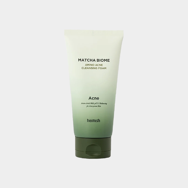 heimish Matcha Biome Amino Acne Cleansing Foam - STORE K BEAUTY