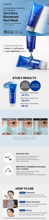 medicube ZERO PORE BLACKHEAD MUD MASK