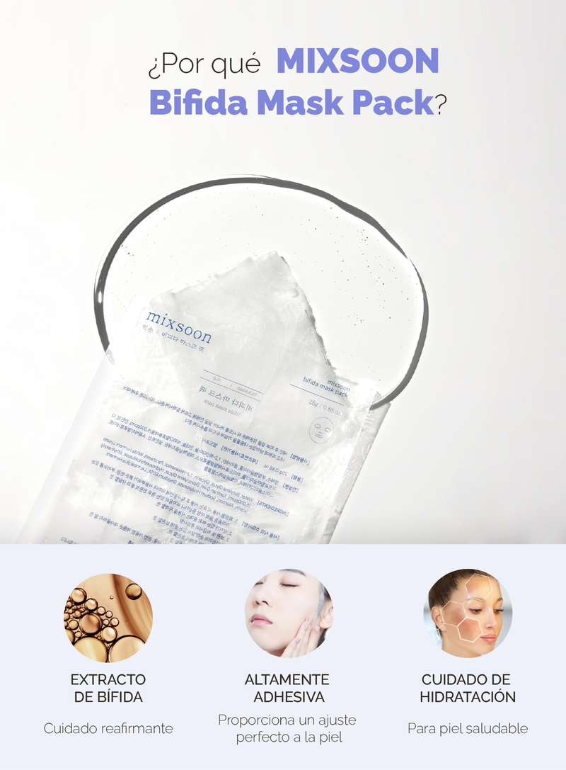 MIXSOON Bifida Mask Pack (1 unidad) MIXSOON
