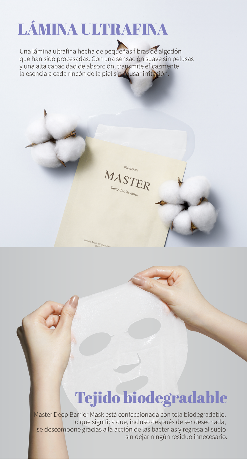 MIXSOON Master Deep Barrier Mask (5 unidades) MIXSOON