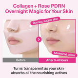 numbuzin No.2 Rose PDRN Overnight Collagen Mask numbuzin