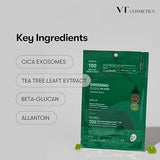 VT COSMETICS PRO CICA REEDLE SHOT 100 2STEP HYDROGEL MASK VT COSMETICS