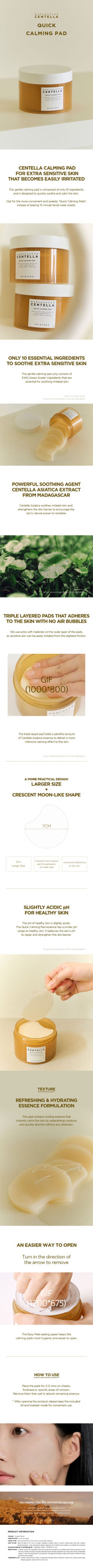 SKIN1004 Madagascar Centella Quick Calming Pad SKIN1004
