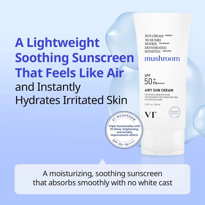 VT COSMETICS AIRY SUNCREAM VT COSMETICS