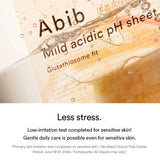 Abib Mild Acidic PH Sheet Mask Glutathiosome Fit Abib