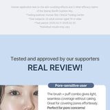 THE TOOL LAB Stamp Skinfit Cushion Airy + Brush THE TOOL LAB