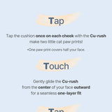 THE TOOL LAB Stamp Skinfit Cushion Airy + Brush THE TOOL LAB