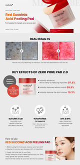 medicube Red Succinic Acid Peeling Pad medicube