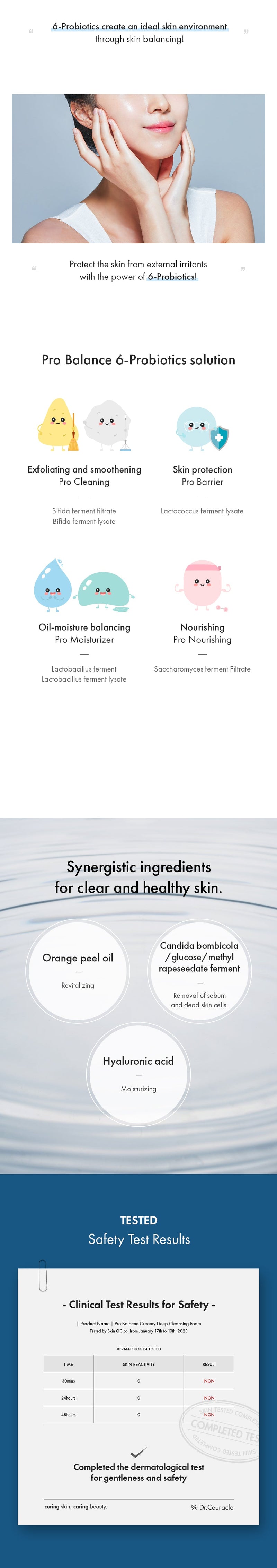 Dr.Ceuracle PRO BALANCE CREAMY DEEP CLEANSING FOAM Dr. Ceuracle