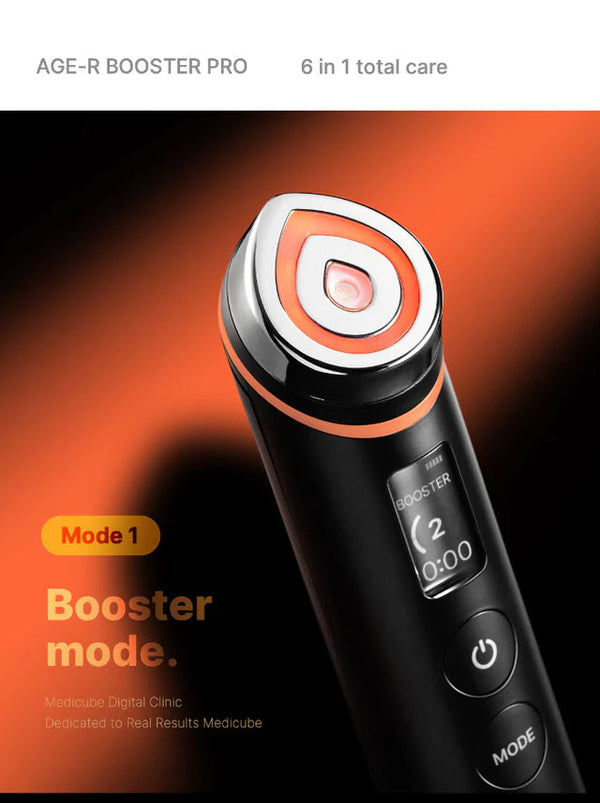【medicube】BOOSTER PRO ブラック Medicube AGE-R Booster Pro | Dispositivo Facial Reafirmante