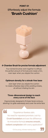 THE TOOL LAB Stamp Skinfit Cushion Glow + Brush THE TOOL LAB