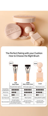 THE TOOL LAB Stamp Skinfit Cushion Glow + Brush THE TOOL LAB