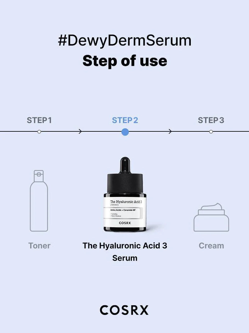 COSRX The Hyaluronic Acid 3 Serum COSRX